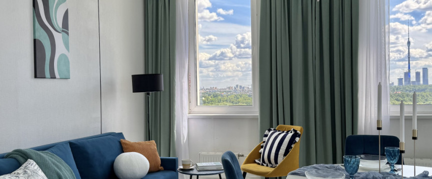 1-к. квартира, 35 м², 2 кровати