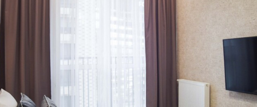 1-комнатная на набережной Москва-реки с видом на Сити