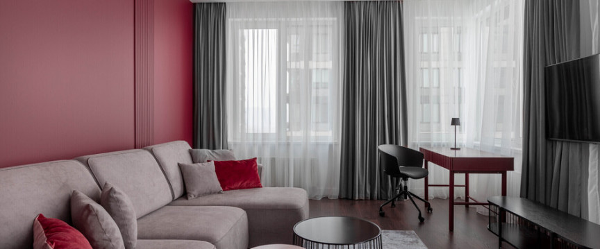 Riva Apart Burgundy Suite